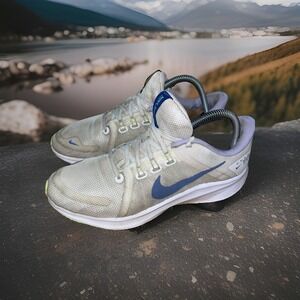 Nike Womens Quest 4 DA1106-101 White‎ Running Shoes Sneakers Size 9.5 Gym Shoe